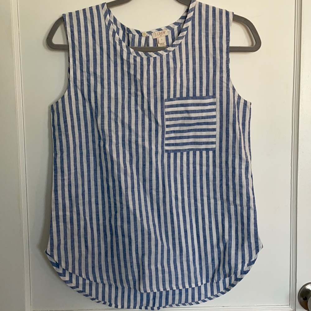 Jcrew linen tank